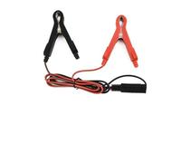 MuchLuckystar Adaptateur SAE à dégagement rapide, pour pince crocodile, câble de charge étendu 12 V 10 A pour chargeur de batterie, panneau solaire, connexion de voiture de moto