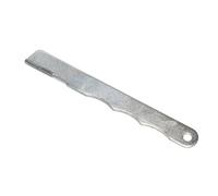 MuchLuckystar Aiguiseur d'outils de jardin en alliage d'acier pour haches, sécateurs, hachettes, ciseaux - Dispositif d'affûtage de lame portable d'extérieur 128 mm