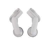 MuchLuckystar Cache-oreilles antibruit pour Meta 3 et 3S ABS Construction Comfort Fit Blanc