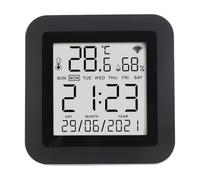 MuchLuckystar Capteur d'humidité et de température - Télécommande infrarouge WiFi - Thermostat compatible avec l'application Tuya - Contrôle vocal