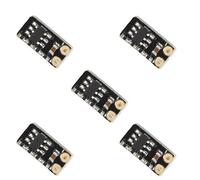 MuchLuckystar Compteur de puissance, module indicateur d'affichage, 5 pièces, moniteur de niveau de batterie élevé, détecteur de tension, panneau LCD pour projets électroniques de bricolage