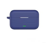 MuchLuckystar Coque en silicone pour Realme Buds T500 Pro - Accessoire de téléphone portable léger - Protection intégrale - Rouge (Bleu foncé)