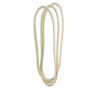 MuchLuckystar Courroie de pont de tondeuse à gazon pour Lazer Z AS Series, compatible avec 135-5774 116-1985 109-8073, courroie d'entraînement de rechange en caoutchouc