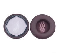 MuchLuckystar Coussinets de rechange pour casque JBL LIVE400BT 460NC 500BT - Coussinets en maille respirante en mousse à mémoire de forme en gel bleu (C)