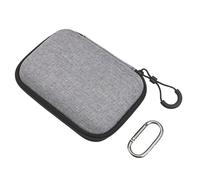 MuchLuckystar Étui de transport rigide pour enregistreur vocal notepin, sac de rangement compact en tissu avec poche en maille pour câbles et accessoires, pochette de voyage légère 18,8 x 10,2 x 4,1