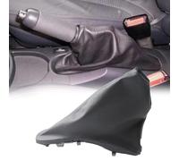 MuchLuckystar Housse de frein à main pour BMW Mini Cooper R50 R52 R53 2001-2008 - Manchon antidérapant pour frein de stationnement - Noir