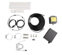 MuchLuckystar K-480WLA Antenne active Loop 500 kHz-1GHz 0-30dB Gain MW/SW/FM/AIR/UVHF Bande complète avec charge de type C pour Tecsun Sangean pour radios icom, chargeur de 5 m