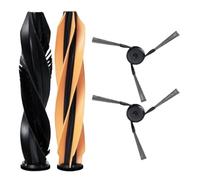 MuchLuckystar Kit d'accessoires de rechange pour Dreame D20 Pro/D20 Pro Plus/RLD43SA/RLD43SD, comprend une brosse double rouleau et 2 brosses latérales
