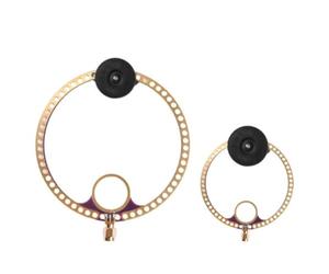 MuchLuckystar Kit d'antenne UV UHF VHF Loop 400-470MHz 80-150MHz avec connecteur sma pour HFDY pour récepteur radio DSP