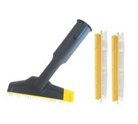 MuchLuckystar Kit de brosse à joints Karcher - Accessoire flexible pour nettoyeur vapeur SC 1-5, XXL pour nettoyage de surface avec 2 têtes de rechange, partie 2.863-334.0