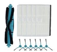 MuchLuckystar Kit de brosses latérales principales pour Cecotec pour conga 7490 et 8290, Immortal X-Treme/Genesis/Ultra Power, pièces de rechange pour aspirateur robot