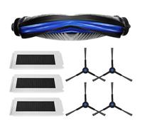 MuchLuckystar Kit de remplacement pour Ecovacs pour deebot N30 pour omni & N30 Pro, comprend une brosse principale, 4 brosses latérales et 3 filtres pour aspirateur robot