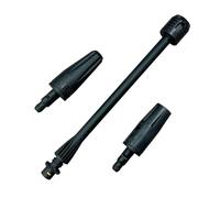 MuchLuckystar Lance de pulvérisation haute pression avec buse turbo pour nettoyeur haute pression Karcher K2 K3 K4 K5 K6 Noir 45 cm