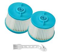 MuchLuckystar Lot de 2 filtres d'aspirateur pour Invictus X9 pour x8 pour x7 X4, pièces de rechange lavables avec brosse de nettoyage pour nettoyeurs sans fil