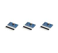 MuchLuckystar Lot de 3 modules de capteur MPU-9250 9 axes avec gyroscope accéléromètre, magnétomètre, interface I2C/SPI, 3-5 V pour projets Arduino DIY