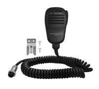 MuchLuckystar MH-31B8 Microphone à 8 broches pour Yaesu FT-847 FT-920 FT-990 FTDX5000, microphone portatif en ABS avec câble en spirale TPU et clip