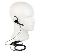 MuchLuckystar Micro 2 broches avec PTT pour Kenwood TK-208/308/220/320 et pour Baofeng UV-5R, casque radio de sécurité discret