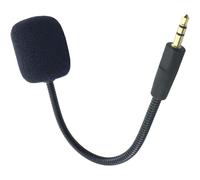 MuchLuckystar Microphone de rechange de 3,5 mm pour casque de jeu Nighthawk-S, capture du son clair avec réduction active du bruit, micro robuste et léger pour une meilleure communication, noir