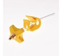 MuchLuckystar Outil de purge d'huile DOT pour guide SRAM, niveau, pour freins à disque rouge et force - Adaptateur de joint de remplissage d'huile ABS pour l'entretien des freins, jaune