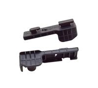 MuchLuckystar Paire de déflecteurs d'air de toit LR137034 pour Land for Rover pour Defender L663, réducteur de bruit du vent de rechange direct en plastique