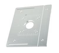 MuchLuckystar Plaque d'insertion de table de toupie en aluminium anodisé CNC pour la coupe du bois, 85 x 85/60 x 70 mm