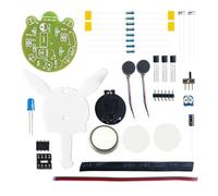 MuchLuckystar Robot luciole photosensible à monter soi-même, kit électronique de soudage avec lumière de respiration interactive pour débutants