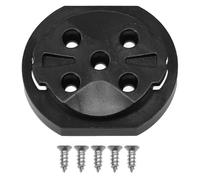 MuchLuckystar Support de rechange en nylon pour ordinateur compatible avec Garmin et Bryton, support de réparation noir pour vélo