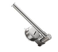 MuchLuckystar Support en plastique à ventouse pour cuisine, sans perçage, distributeur de papier essuie-tout pour rouleaux et chiffons, organisateur peu encombrant