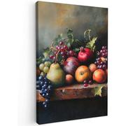 MuchoWow© Impression sur Toile Photo Peinture 60x90 cm Tableau Decoration Murale Chambre Salon Maison Deco Cuisine Rustique - Nature morte - Fruits