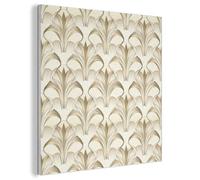 MuchoWow© Panneau Acoustique 60x60 cm decoratif Mural Acoustic Panels Feutre Murale Plaque isolante anti bruit Mur Panneaux Ornement - Baroque - Or