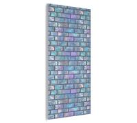 MuchoWow© Panneau Mural 60x120 cm decoratif Acoustique Traitement pour Home Tableau Mur Feutre Panneaux Acoustiques Muraux Insonorisation Iridescent - Couleurs