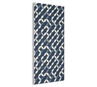 MuchoWow© Panneau Mural 80x160 cm decoratif Acoustique Traitement pour Home Tableau Mur Feutre Panneaux Acoustiques Muraux Insonorisation Abstrait - Motif - Bleu
