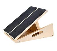 MUCITAGF Planche inclinée en bois, Plateforme Etirement Mollets & Chevilles Ajustable pour Tous les Âges, Plan Incliné Reeducation Mollet Pour Coureurs & Autres Athlètes