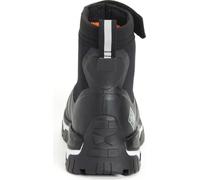 Muck Boots Apex Mid Zip Rubber Noir/Blanc Bottes de Wellington