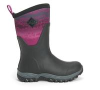 Muck Boots Arctic Sport Mid Wellington Boots Black/Magenta