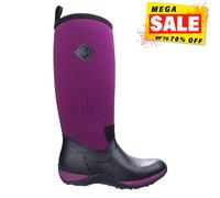 Muck Boots Arctique Aventure Femmes Bottes Caoutchouc Étanche Extérieurs Violet