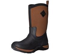 Muck Boots Femme Arctic Weekend Mid Botte de Neige, Noir/Marron, 40 EU