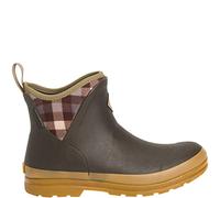 Muck Boots Femme Originals Cheville Botte de Pluie, Gomme à Carreaux Marron, Numeric_41 EU