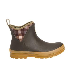 Muck Boots Femme Originals Cheville Botte de Pluie, Marron, 42 EU