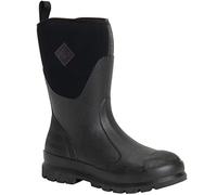 MUCK WCHM000 Travaux Mi Impact Protection Solide Femmes Bottes Noir UK 3 - 8