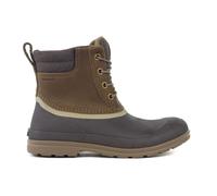 Muck Boots Men's Originals Duck Lace Taupe/Dark Brown Leather Boots ODL901 (US)