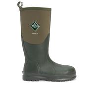 Muck Boots Mixte Chore Steel Toe Bottes Wellington de sécurité, Vert (Moss Stmg), 41