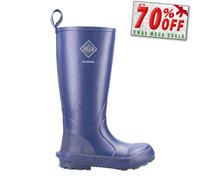 Muck Boots Mudder Hommes Mémoire Mousse Extérieur Bottes en Caoutchouc Bleu
