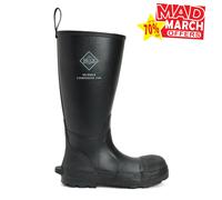 Muck Boots Bottes de sécurité Mudder Hommes – Mémoire mousse, imperméable, haut – Rouge/Noir