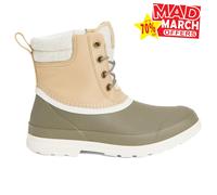 Footsure Western Ltd Bottes Muck Originaux Femmes Canard Dentelle Mémoire Mousse Étanche Rouge/Vert