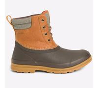 Muck Boots Originaux Canard Dentelle Femmes Mémoire Mousse Imperméable Rouge Tan