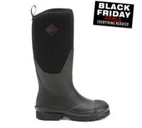 Muck Boots Travaux Classique Grand à Enfiler Rouge Bottes Femmes Noir