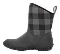 Muck Boots WM2-1PLD femme Botte de pluie, Black/Grey Plaid, 18.5 EU