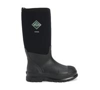 MUCK Travaux Mi Impact Protection Solide Caoutchouc Bottes Hommes en Noir 7 - 12
