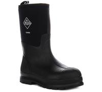 MUCK Travaux Mi Impact Protection Solide Caoutchouc Bottes Hommes en Noir 7 - 12